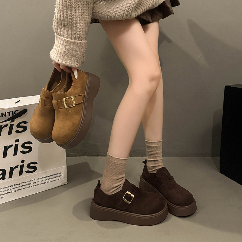 永希女鞋气质小个子单鞋