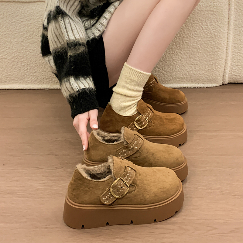 永希女鞋休闲乐福棉鞋