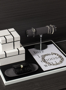 峰琴现代简约衣帽间衣柜饰品组合