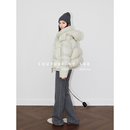 SUK 阿尔卑斯！2025冬季新款90白鹅绒流行泡芙面包服保暖羽绒服女