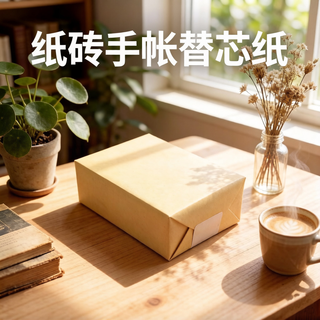 纸砖100克M5/A6/A7/B6/B5手账活页替芯空白内页500张米白