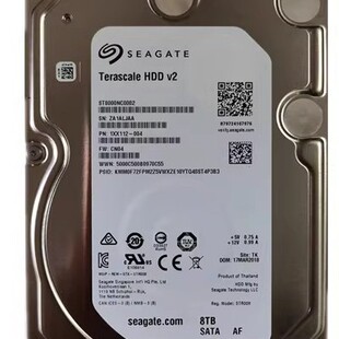 希捷ST8000NC0002企业级监控录像机服务器台式 机8T海康大华8T硬盘