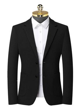 2606-L025秋厚款男士西装中青年男装商务西休闲潮白鸭绒流羽冬绒