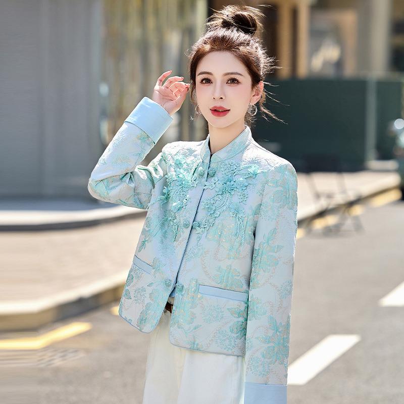 中式国风外套春秋2025新款流行爆款端小子个盘扣小高新香ZAI66621