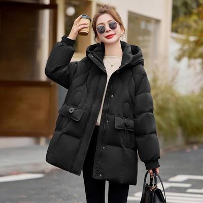 尚韩系时白鹅绒羽绒服女长款2显02ZMU893D5新中款冬季加厚保暖简