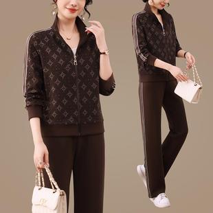 两件步套洋气时尚 大码 宽松显瘦 女2052春秋季 休运动套96726003闲装