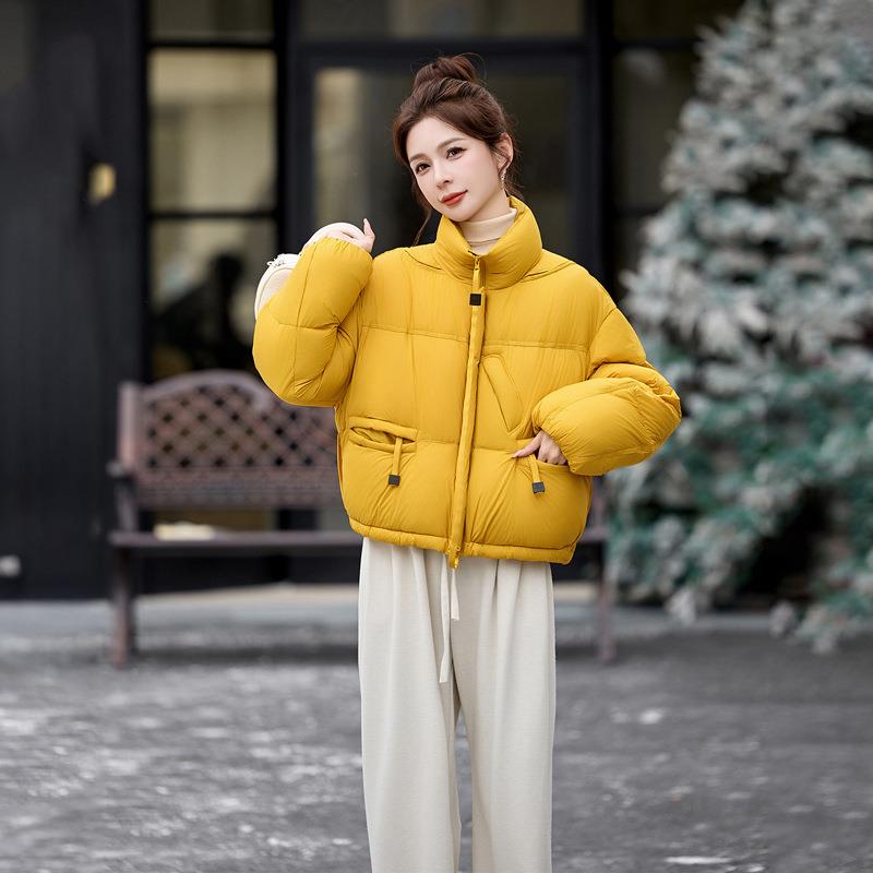 尚绒女2025冬季新款立时YE6531-1领超好看小个子加厚保暖服外套