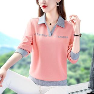 508款 23灰色女38 装 时尚 百网红小 V领新上搭衣长袖 洋气修身 女秋季