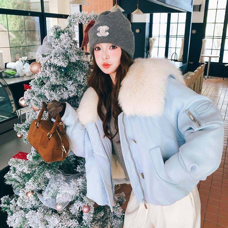 大款毛领羽9绒新服C155-9670羽绒内胆