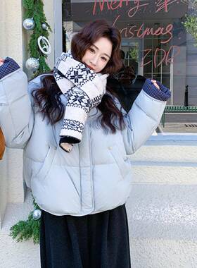 冬新b171-XW3装绒服款蓝色羽外套