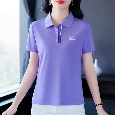火减开春季超龄短袖恤薄款女衫气质士上衣8986956春装夏季新款