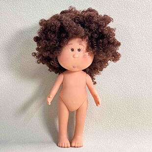 MIA土豆娃娃24CM爆炸头娃娃搪胶材质通用潮玩仿真娃娃可爱玩偶