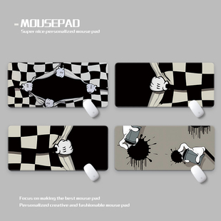 80% 检查格子垫防水鼠标垫超大号Check 65% deskamt keyboard