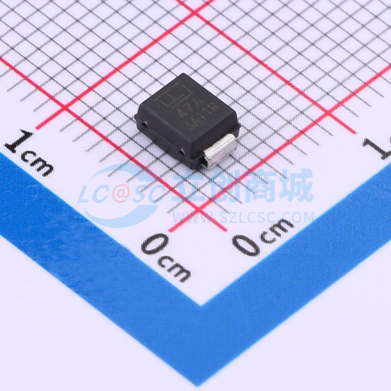 TVS/ESD管 P6SMB47A DO-214AA(SMBJ) 40.2V 9.4A Littelfuse力特