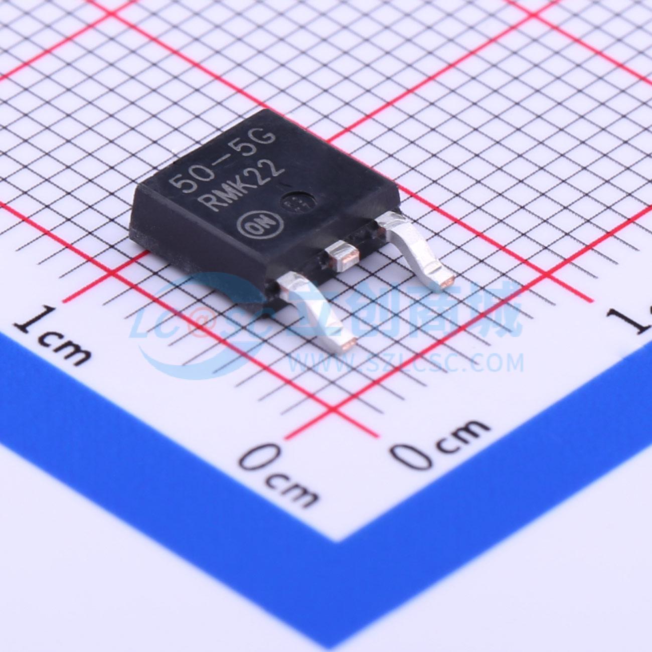 线性稳压器(LDO) LP2950CDT-5.0G TO-252-2(DPAK) 电子元器件配单