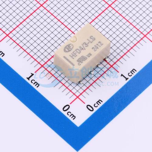 信号继电器 HFD4/3-LSR SMD 原装正品 电子元器件配单