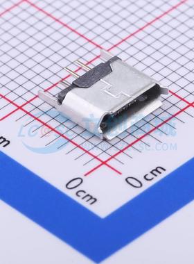 USB连接器 U-MICRS05P-BF00 插件 母 直插 原装 电子元器件配单