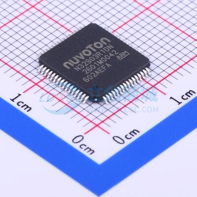 单片机(MCU/MPU/SOC) N32903R1DN TQFP-64(10x10) 电子元器件配单
