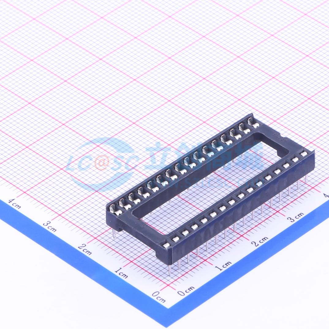 IC/晶体管插座 Z-ICS0S32P-WG00 DIP-32 2.54mm 32P 电子元器件