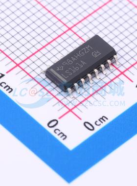 计数器/分频器 SN74LS161ADR SOIC-16 原装正品 电子元器件配单
