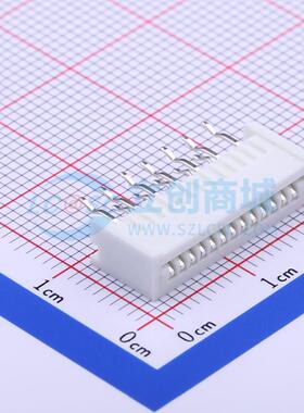 连接器 AFC25-S13HCC-00 插件,P=1.25mm 13P 单侧触点/垂直