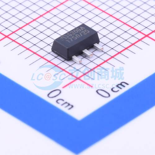 线性稳压器(LDO) ME6206A25PG SOT-89 原装正品 电子元器件配单