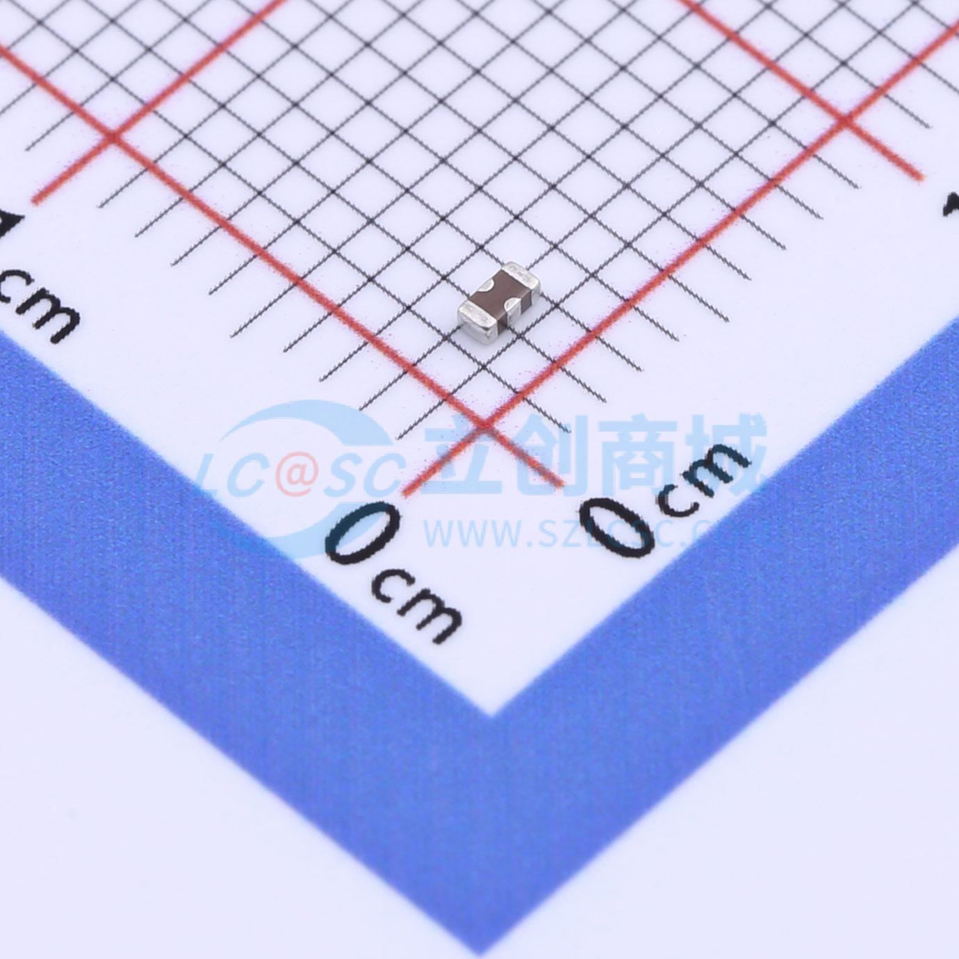 馈通电容滤波器 NFM18HC105C1C3D SMD-3P,0.8x1.6mm 1uF ±20% 16