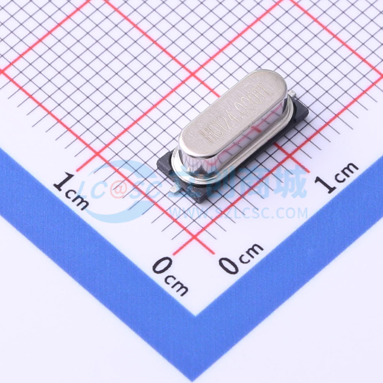 无源晶振 X49SS2-24.000-F20LJDT HC-49S-SMD 24MHz ±20ppm 20pF