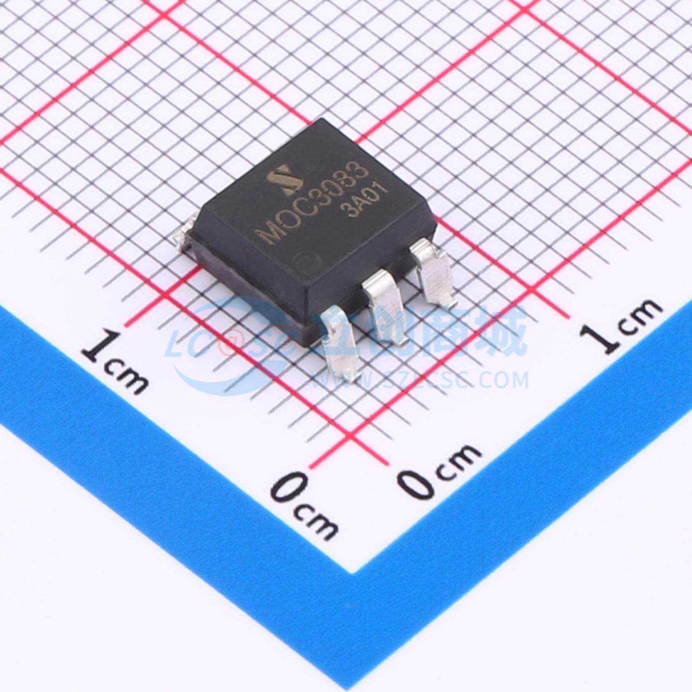 可控硅输出光耦 MOC3083-JSM SOP-6 原装正品 电子元器件配单