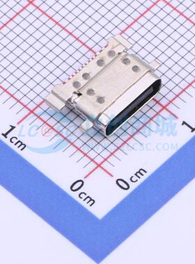 USB连接器 B0404-ATYF-12-001 SMD 母 沉板 12P 电子元器件配单