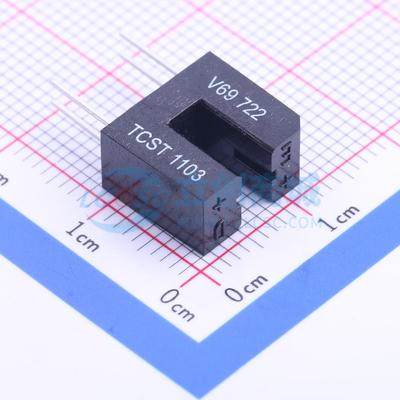 槽型光电开关(光电晶体管输出) TCST1103 DIP-4 电子元器件配单
