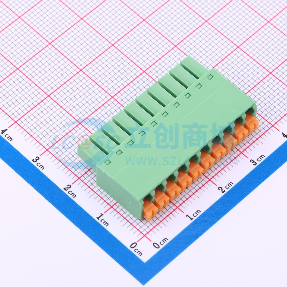 插拔式接线端子 JL15EDGKN-1000A-35010G01 插件,P=3.5mm 原装
