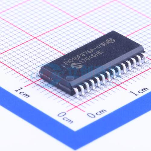 单片机(MCU/MPU/SOC) PIC16F876A-I/SO SOIC-28-300mil 原装正品