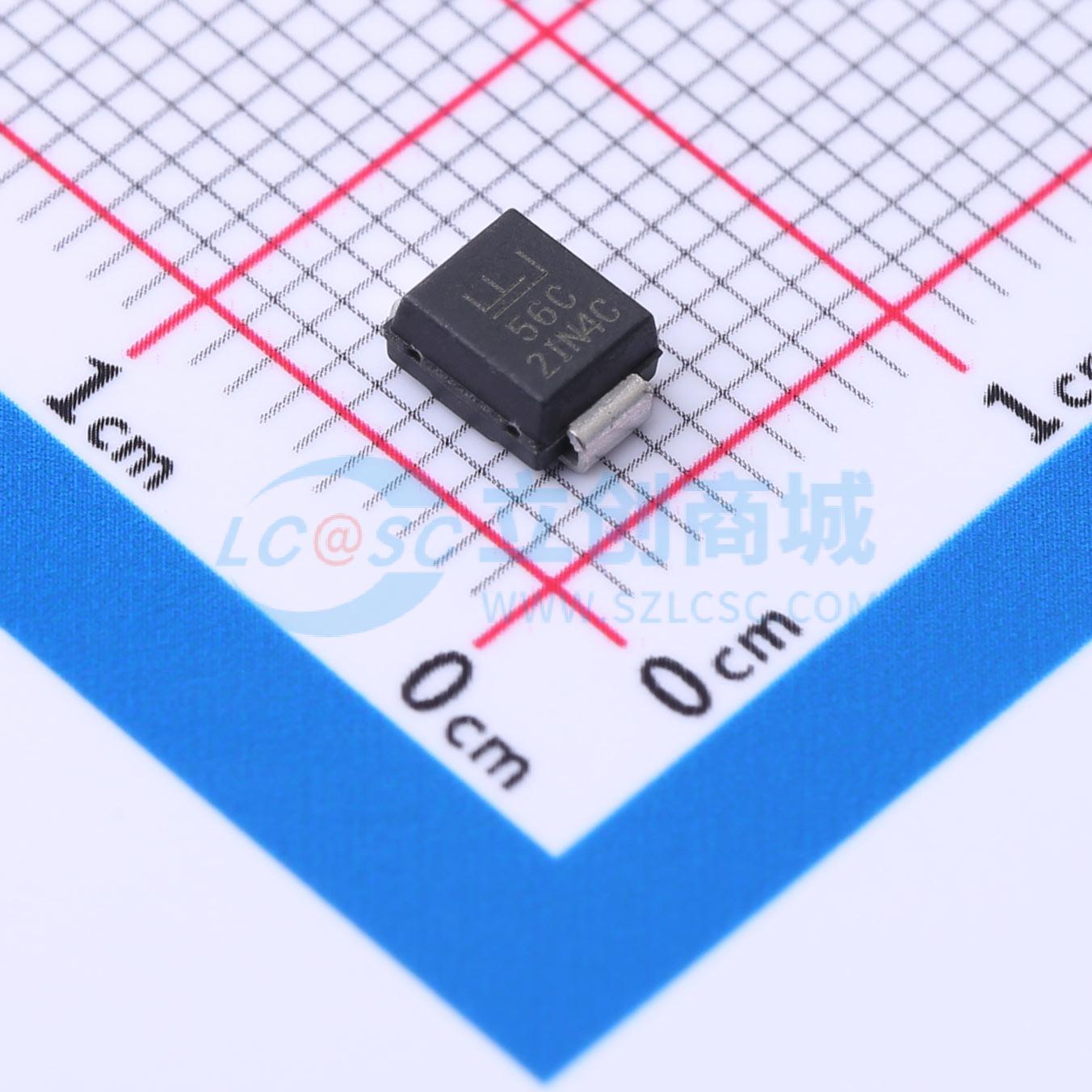 TVS/ESD管 P6SMB56CA DO-214AA(SMBJ) 47.8V 7.9A Littelfuse力特