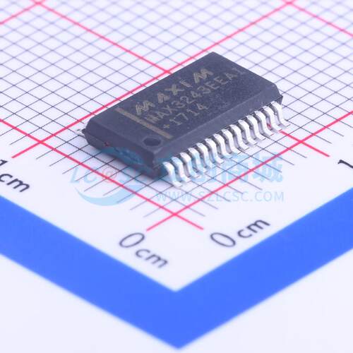 RS232芯片 MAX3243EEAI+T SSOP-28-208mil 原装 电子元器件配单
