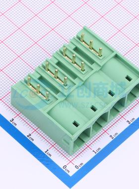 插拔式接线端子 KF2EDGSRA-10.16-4P 插件,P=10.16mm 电子元器件