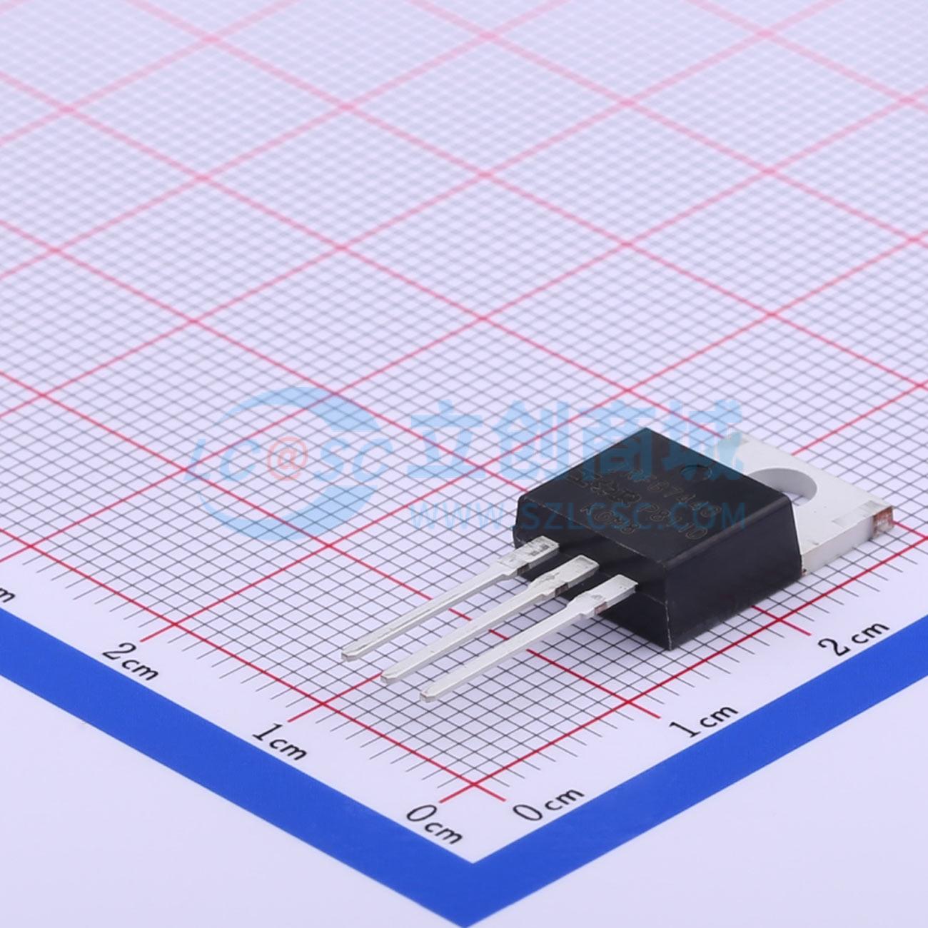 场效应管MOS IRFB7440PBF TO-220AB 40V 120A Infineon(英飞凌)