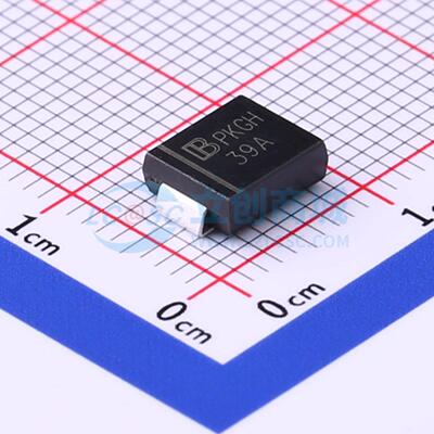 TVS/ESD管 1.5SMC39A/TR13 SMC(DO-214AB) 33.3V 28.2A 君耀