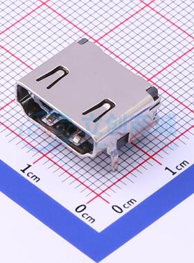 D-Sub/VGA连接器 HYC12-HDMIA19-610B 弯插 母 19P 电子元器件