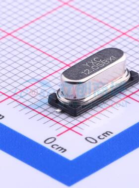 无源晶振 X49SM12MSB2SI HC-49S-SMD 12MHz ±10ppm 20pF 原装