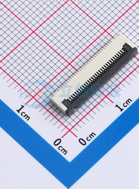 连接器 GT-F0502SR20-30SMT01 SMD,P=0.5mm,卧贴 翻盖式 30P 下接