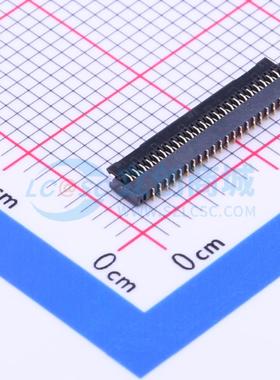 连接器 AFE03-S45FMA-1H SMD,P=0.3mm,卧贴 翻盖式 45P 下接