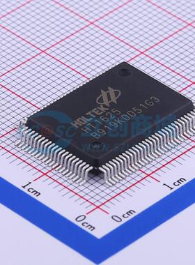 LCD驱动 HT1625 LQFP-100(14x14) 原装正品 电子元器件配单