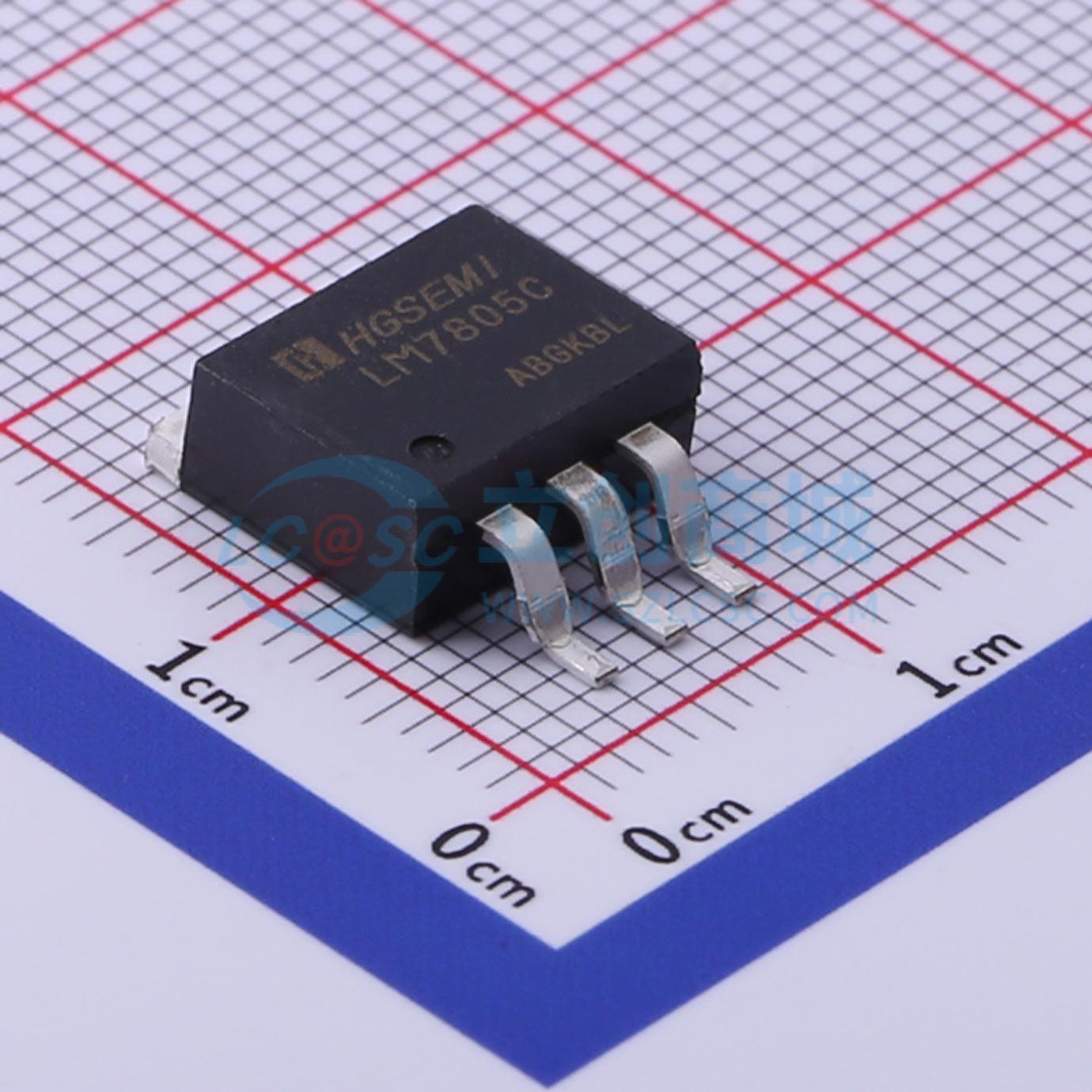 线性稳压器(LDO) LM7805CS/TR TO-263-3 原装正品 电子元器件配单