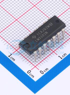 比较器 LM3302N PDIP-14 原装正品 电子元器件配单