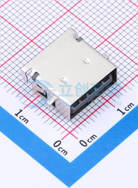 USB连接器 UB21F-B011-HLRG22-P 插件 沉板 原装 电子元器件配单