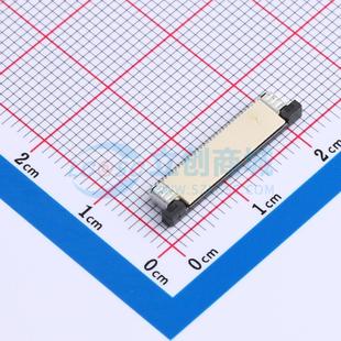 連接器 P=0.5mm 30P 上接 SMD 抽屜式 A310 FPC0M30P 臥貼