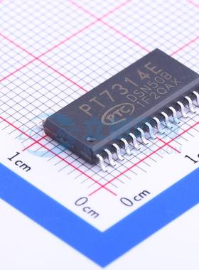 音频接口芯片 PT7314E SOP-28-300mil 原装正品 电子元器件配单