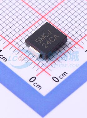 TVS/ESD管 AUSMCJ24CA-HF SMC(DO-214AB) 24V 38.6A Comchip/典琦