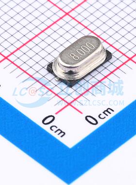 无源晶振 S47SMD8.000M10PF20R30B3 HC-49S-SMD-2P-Mini 8MHz ±2